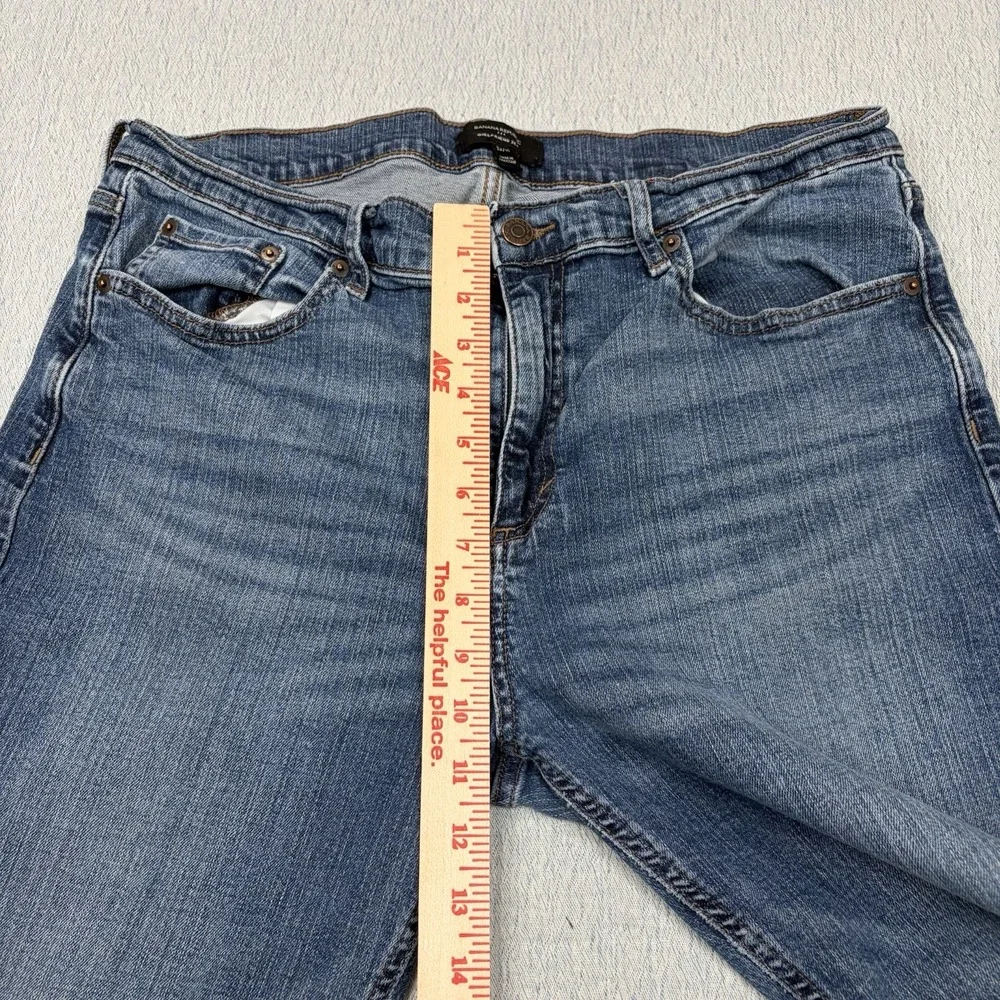 Banana Republic Girlfriend Jeans Size 32/14 Low‎ Rise Tapered Leg Relaxed